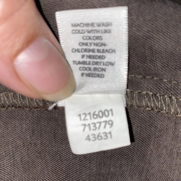 J. Jill Pure Tencel Women's Brown Wide Leg Pants Size S - Picture 9 of 10
